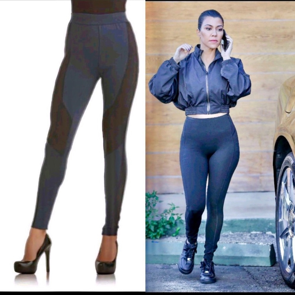 5 for $25🎈Kardashian kollection panneled leggings